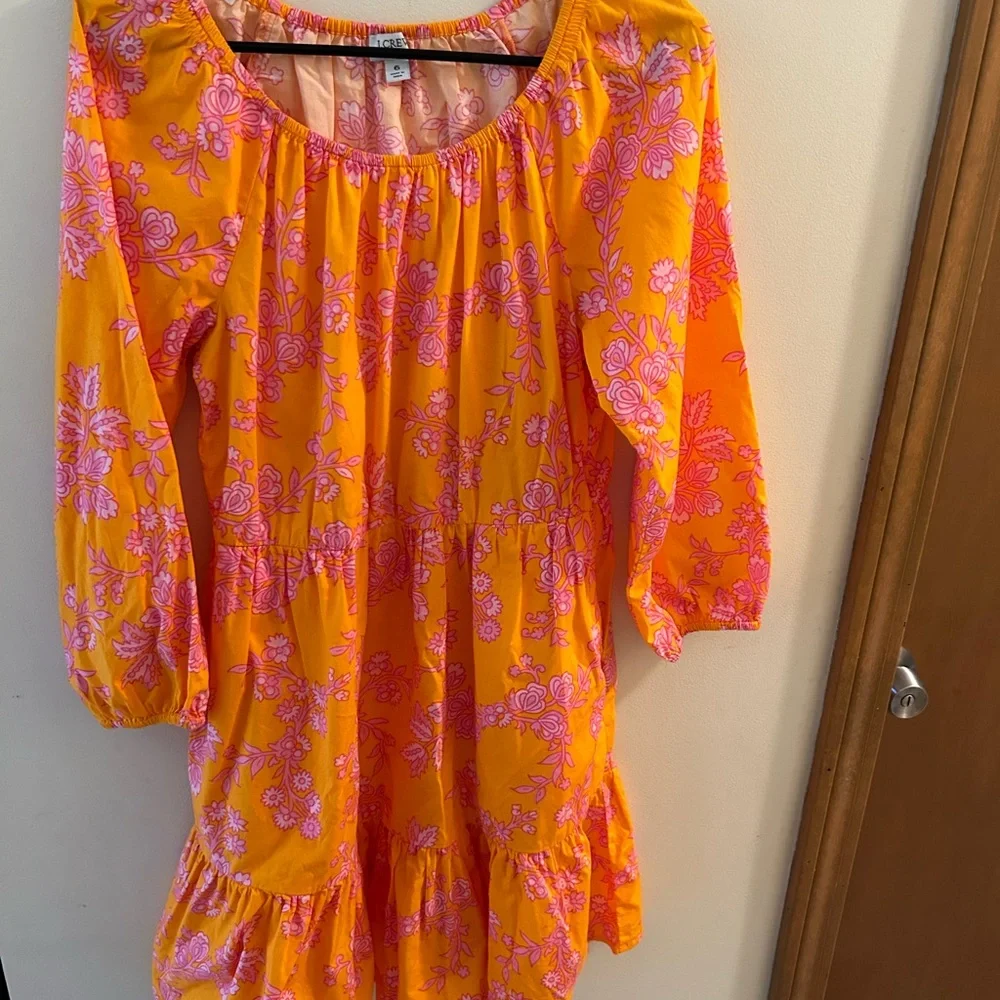 J Crew-{Size 6}-Scoopneck Mini Dress - Picture 2 of 7